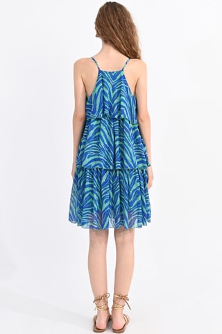 Vestido avolantado - Azul rey - Lili Sidonio