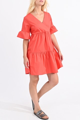 Vestido trapecio - Naranja - Molly Bracken