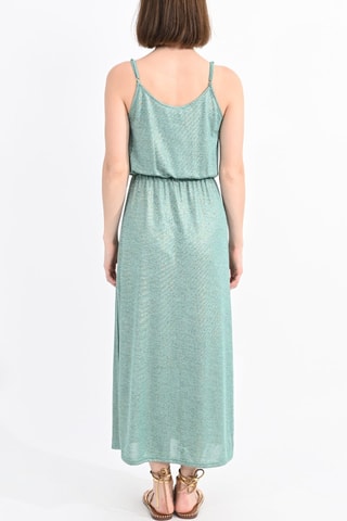 Vestido largo - Verde jaspeado - Molly Bracken