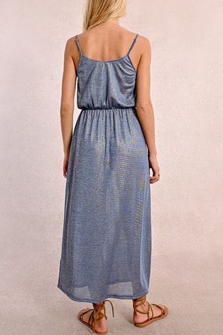 Vestido largo - Azul cobalto