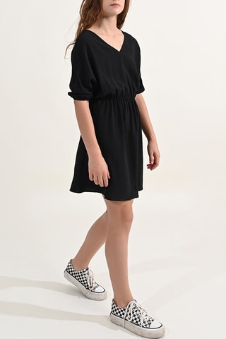 Vestido evasé - Negro - Molly Girl