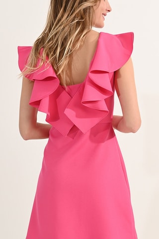 Vestido evasé - Rosa - Molly Bracken