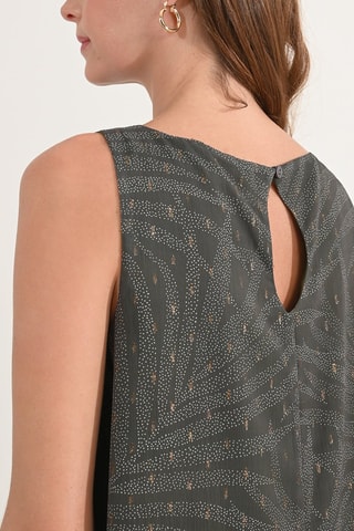 Vestido trapecio - Caqui - Molly Bracken