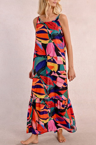Vestido largo - Naranja