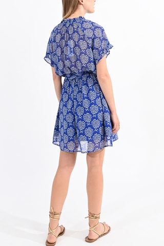 Vestido evasé - Azul rey - Molly Bracken