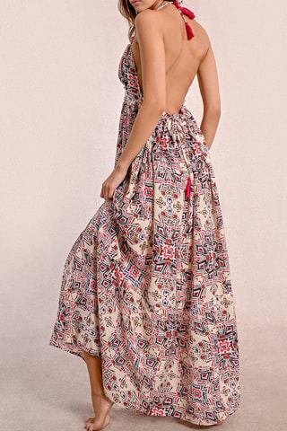 Vestido largo - Crudo