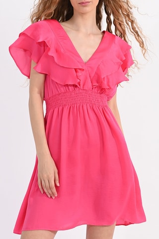 Vestido evasé - Fucsia - Lili Sidonio