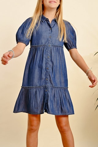 Vestido vaquero - Azul oscuro