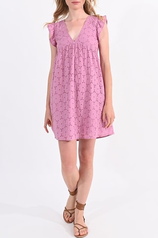 Vestido recto - Rosa viejo - Molly Bracken