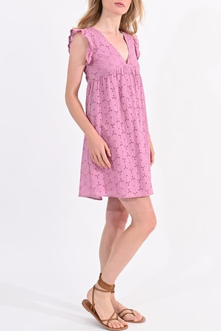 Vestido recto - Rosa viejo - Molly Bracken