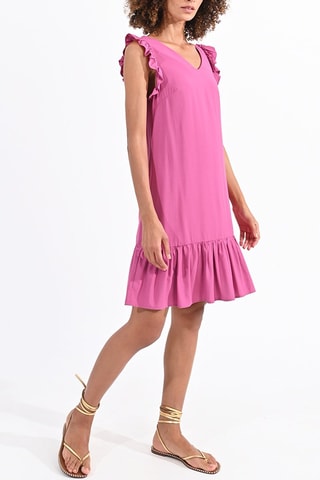 Vestido midi - Rosa - Molly Bracken