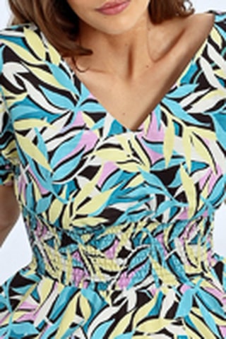 Vestido midi - Negro