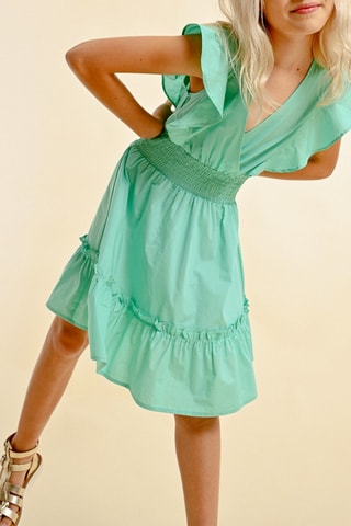 Vestido - Verde agua