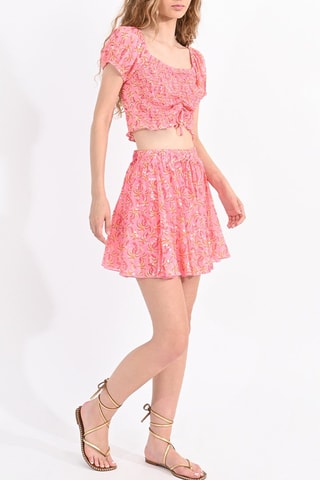 Minifalda 2 en 1 - Rosa - Lili Sidonio