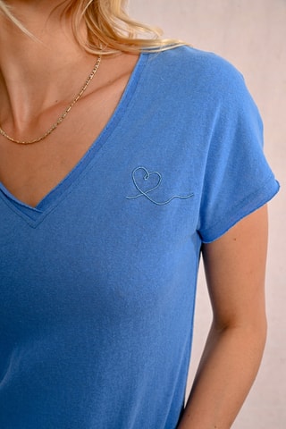 Camiseta - Azul claro