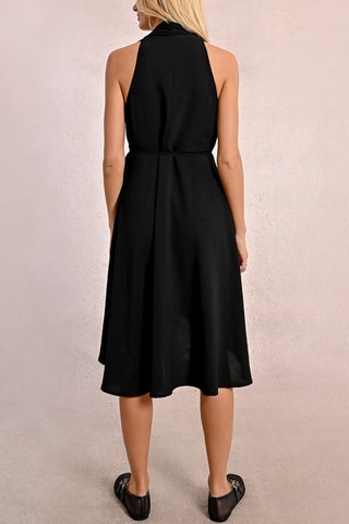 Vestido trapecio - Negro