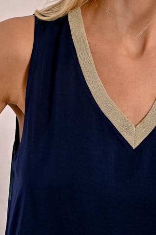 Camiseta de tirantes - Azul marino