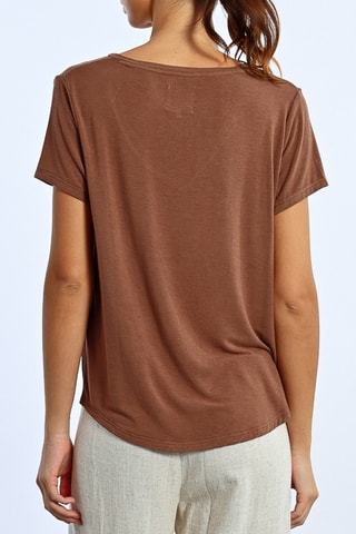 Camiseta - Marrón