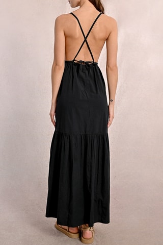 Vestido largo - Negro