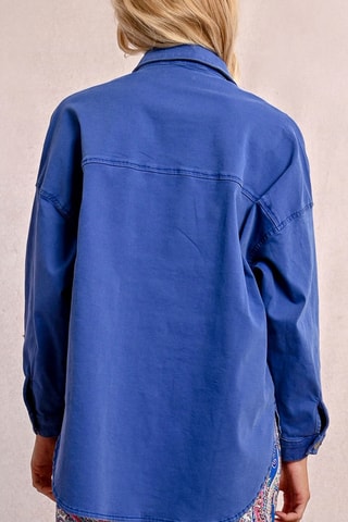 Sobrecamisa vaquera - Azul cobalto