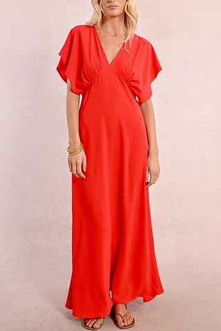 Vestido largo - Rojo