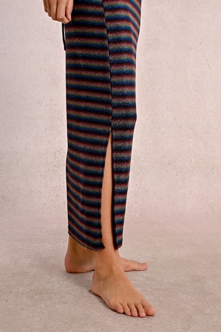 Vestido de playa - Negro y plateado