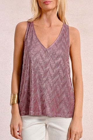Camiseta de tirantes - Rosa viejo