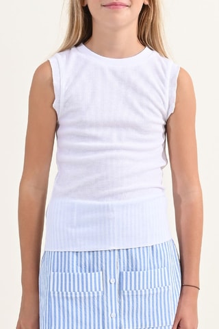Camiseta de tirantes - Blanco
