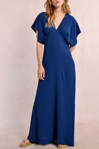 Vestido largo - Azul marino