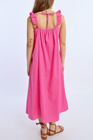 Vestido midi - Rosa