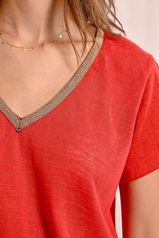 Top - Rojo