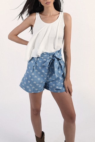 Camiseta de tirantes 
Blanco