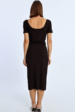 Vestido de tubo - Negro