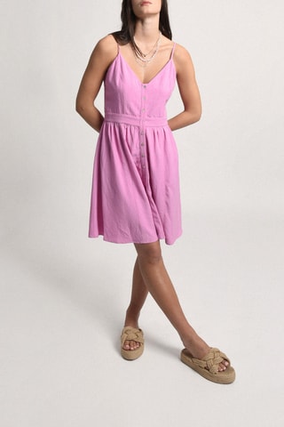 Vestido de ramio 
Rosa - Molly Bracken