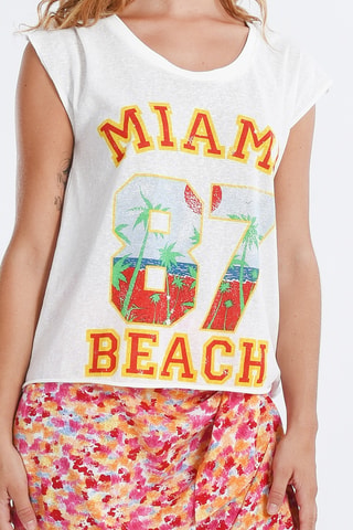 Camiseta 
Blanco - Lili Sidonio