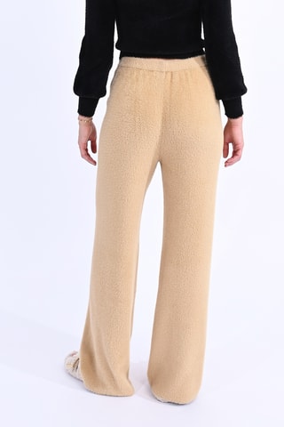 Pantalón de tiro alto - Beige - Molly Bracken