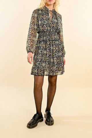 Vestido evasé - Negro - Molly Bracken