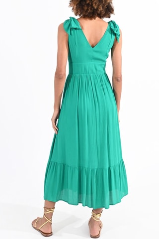 Vestido avolantado - Verde claro - Molly Bracken
