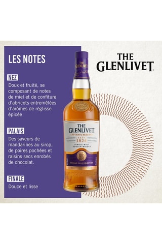The Glenlivet Captain's Reserve Whisky Ecossais Single Malt - 70 cl