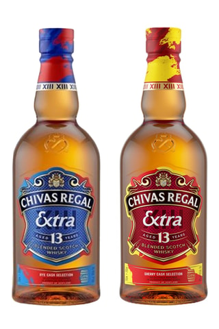 	Ricard Chivas Extra 13 A - 70 cl et Chivas Regal Extra American Rye 13 ans - 70 cl