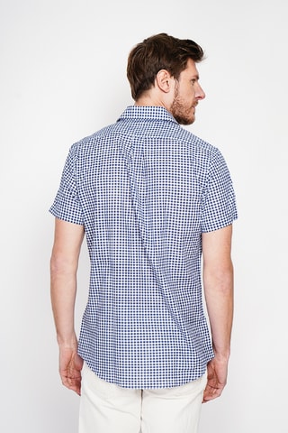 Camisa de lino - Azul marino