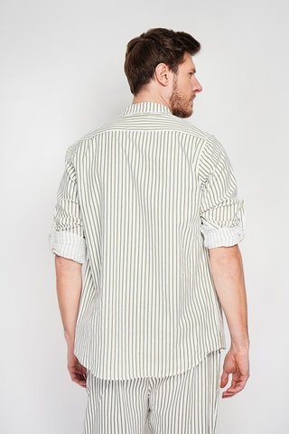 Camisa de lino - Caqui