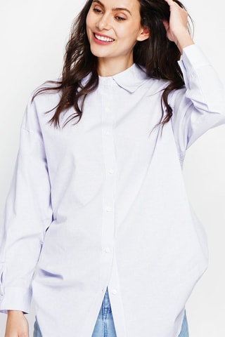 Blusa de lino - Violeta
