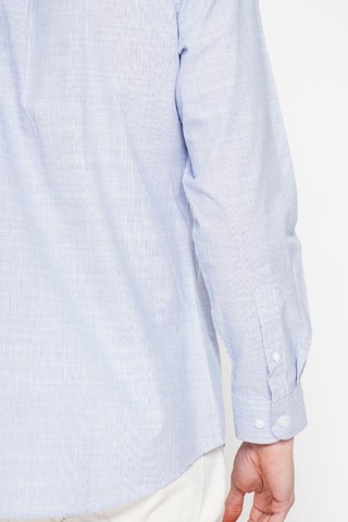 Camisa de lino - Azul marino