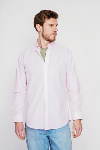 Camisa de lino - Rosa