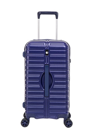 Maleta mediana Fusion - 61 cm - Candado TSA - Azul