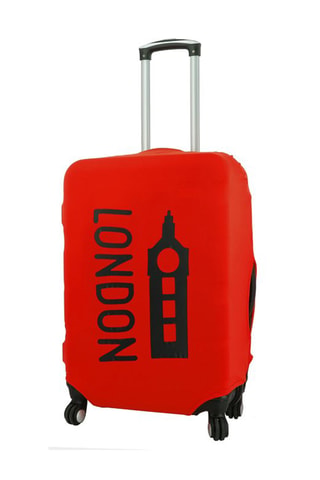 Funda de protección para maleta Aerial New York - Rojo - 79 cm 