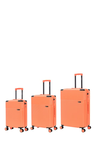 Juego de 3 maletas Stage - 56/66/76 cm  - Naranja