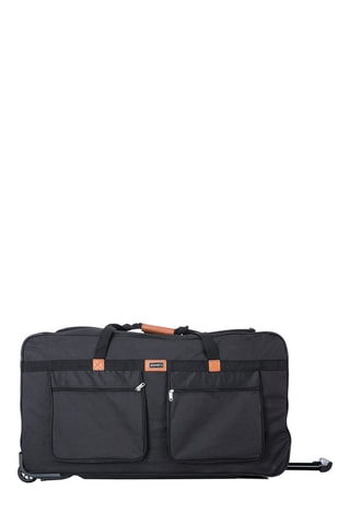 Bolsa de viaje con ruedas Outsider - 90 cm  - Negro