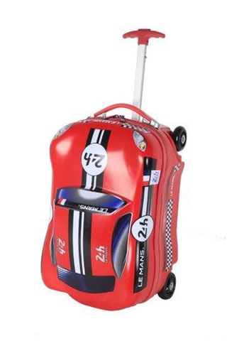Maleta de cabina infantil Bolide - 45 cm - Rojo